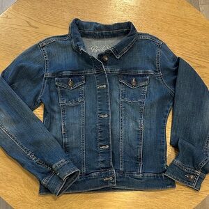 Old navy the rockstar Classic Blue Denim Jacket M